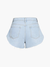 Double Layers Denim Shorts